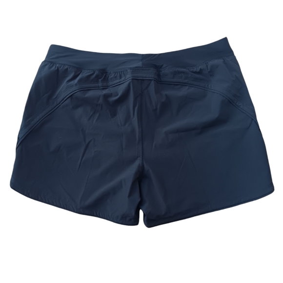 LANDS END WOMEN'S SIZE 18 SIDE POCKET BLUE SHORTS. - Picture 5 of 5